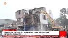 Ate: Demuelen negocios y casas para recuperar espacios públicos