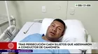 Ate: Habla sereno que resultó herido durante captura de delincuentes