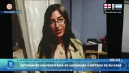 Ate: joven fue degollada a metros de su casa