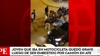 Ocurrió en Ate. Foto-Video: América Noticias