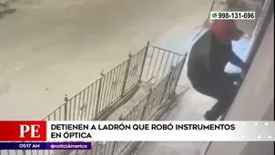 Robo ocurrió en Ate. Foto y video: América Noticias