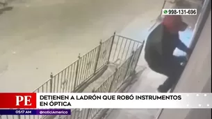 Robo ocurrió en Ate. Foto y video: América Noticias