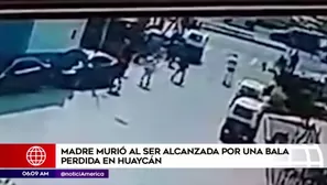 Madre murió en Ate. América Noticias