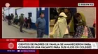 Ate: Padres forman largas filas para conseguir vacante en colegio