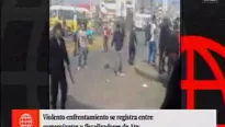 Desalojo en Ate. América Noticias