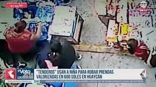 Roban prendas de vestir en Huaycán. 