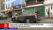 Balean a hombre en Salamanca.