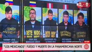 El accionar de las unidades policiales permitió la detención de ocho implicados / Video: América Noticias