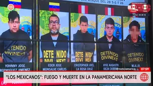 El accionar de las unidades policiales permitió la detención de ocho implicados / Video: América Noticias