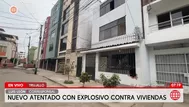 Atentado con explosivo daña vivienda en urbanización El Molino en Trujillo