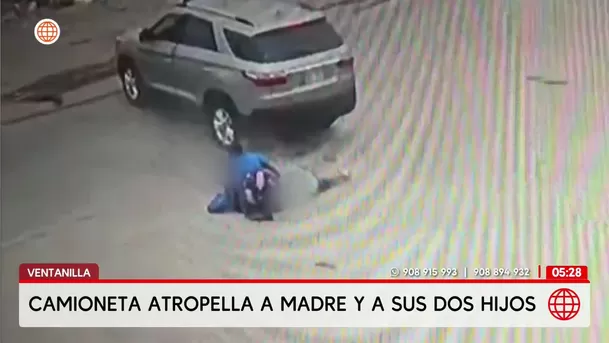 Atropello en Ventanilla: Camioneta arrolla a madre y a sus dos hijos. Foto: América Noticias Atropello en Ventanilla: Camioneta arrolla a madre y a sus dos hijos. Foto: América Noticias