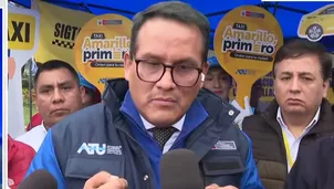 Presidente de ATU aclara que vinilado a taxis incluye publicidad como parte de acuerdos privados. / Video: Canal N