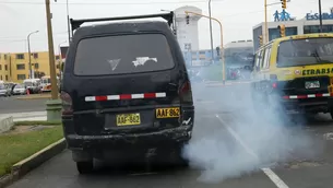 Contaminación del aire en distritos de Lima aumentó considerablemente, según ATU - Foto: Andina - Video: América Noticias