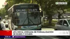 ATU anuncia jornada de formalización de buses y combis