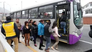 María Jara se refirió a la suspención del servicio de los corredores. Video: Canal N / Foto: El Comercio