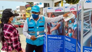 ATU lanza una campaña denominada “Transporte Seguro y Libre de Acoso”. / Video: Canal N