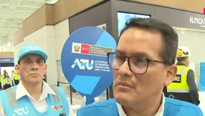 Presidente de ATU, David Hernández, aclaró que no hay restricción de maletas en el servicio de "AeroDirecto". / Video: Canal N