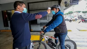 Uso de bicicleta. Foto: ATU