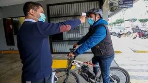 Uso de bicicleta. Foto: ATU