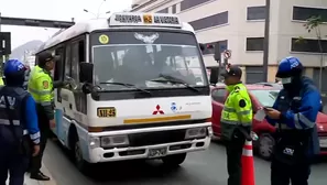 Operativos se realizaron en Jesús María y Cercado de Lima. / Video: Canal N