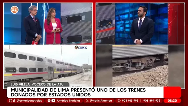 ATU sobre tren Lima-Chosica: Desde el MTC no se tiene claridad del esquema para evaluar proyecto. Foto: América Noticias