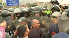 EN VIVO | ATU: Enfrentamiento entre protestantes y Policía Nacional para liberar vía de acceso a Estación Naranjal