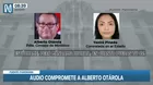 Audio compromete a Alberto Otárola con mujer contratada en el Estado tras visitarlo en la PCM