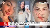 Audio confirma autoría de crímenes de Los killer de Ventanilla. Foto y video: Unidad de investigación