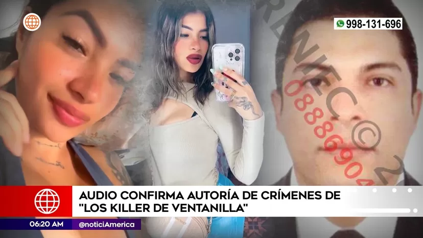 Audio confirma autoría de crímenes de Los killer de Ventanilla