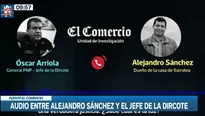 El Diario El Comercio publicó un audio entre el empresario 