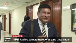 El jefe del INPE es investigado por presunto cobro de coimas para liberar a un interno. Se mantiene en el cargo pese a denuncias y dos fugas en penales bajo su gestión. Video: Cuarto Poder