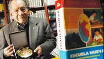 Augusto Benavides Estrada y su libro Escuela Nueva. (Foto: Referencial)