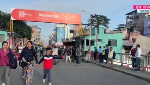 Esta situación refleja la complejidad del fenómeno migratorio en la región fronteriza de Tumbes. / Video: Canal N