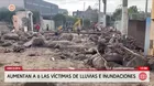 Aumentan a 6 los muertos por lluvias e inundaciones en Arequipa