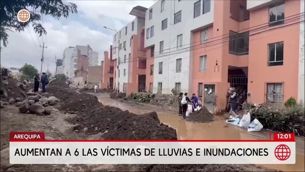 Aumentan a 6 los muertos por lluvias e inundaciones en Arequipa. Foto: América Noticias Aumentan a 6 los muertos por lluvias e inundaciones en Arequipa. Foto: América Noticias