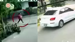 Auto atropella a niño de tres años en San Martín de Porres/ Video y Foto: América Noticias