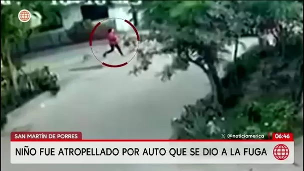 Atropellan a menor en San Martín de Porres/ América Noticias