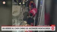 Auto cae al sótano de hotel clausurado en Miraflores