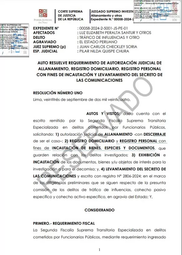 Autorizan allanamiento de casa de Andrés Hurtado 'Chibolín'