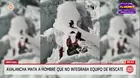 Avalancha en el Huascarán causa la muerte de un hombre en Áncash