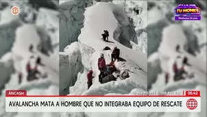 Avalancha en el Huascarán causa la muerte de un hombre en Áncash. Foto y video: América Noticias