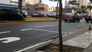 Imagen demuestra que pista fue mal construida 