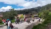 La Policía Nacional mantiene el control de la situación. /Video: Canal N