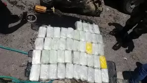 Incautan droga en Ayacucho. Foto: captura de video