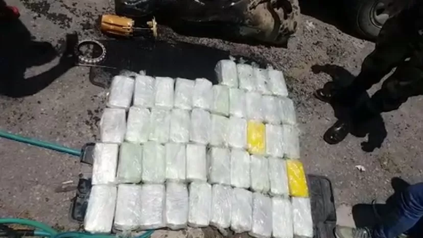 Ayacucho: capturan a tres personas que transportaban 44 paquetes de cocaína