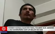 Ayacucho: Exigen máxima sanción para hombre que asesinó a su compañero con un balón de gas - Noticias de ayacucho