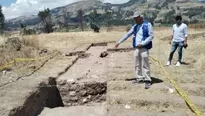 Hallazgo arqueológico en Ayacucho - Foto: Andina - Video: América Noticias