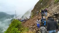 Las lluvias son constantes en el lugar. Foto y video: América Noticias