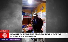 Ayacucho: liberan a sujeto que cortó los dedos a su pareja - Noticias de kalimba
