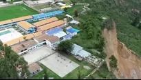 Colegio podría caer al precipicio | Video: Canal N